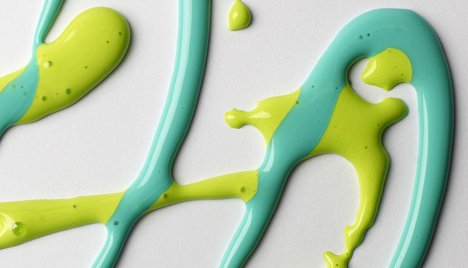 String gel Liquitex Professional text